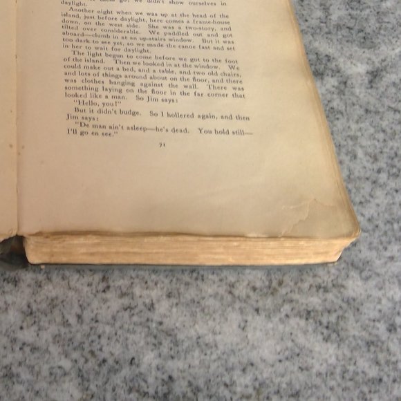Vintage 1923 Edition of Mark Twain Book - Picture 6 of 13